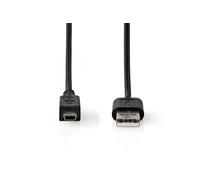 N CCGL60301BK20 - Câble USB 2.0, prise A vers prise Mini 5 broches, 2 m