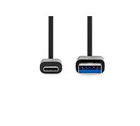 Nedis CCGL61600BK10 câble USB USB 3.2 Gen 1 (3.1 Gen 1) 1 m USB A USB C Noir