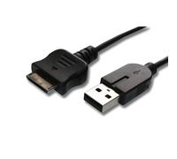 vhbw Câble USB compatible avec Sony Playstation Portable Go PSP-N1000, PSP-N1001, PSP-N1002 console - câble de données 2 en 1 / chargement 1,2m de long