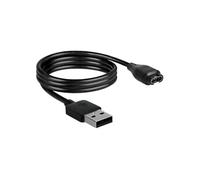 Câble USB Chargeur pour Montre Connectée Garmin Silicone 1m Noir