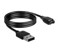 Câble USB Chargeur pour Montre Connectée Garmin Silicone 1m Noir