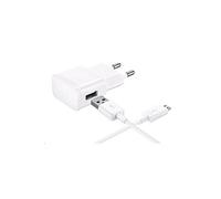 Cable USB + Chargeur Secteur Blanc pour Samsung Galaxy A5 2016 A510 - Cable Chargeur Universel Port Micro USB Data Chargeur Synchronisation Transfert