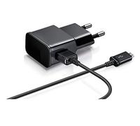 Cable USB + Chargeur Secteur Noir Compatible avec Sony Xperia X/X Performance - Cable 1 Metre Chargeur Prise Murale Phonillico®