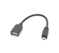 Câble USB - Connectland - C-SMART 0122001 - USB Femelle - Micro USB - Noir
