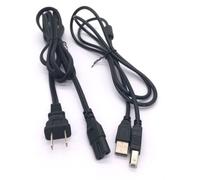 Câble USB + cordon alimentation pour imprimante Epson, 845 WF2540 WF2660 WF3540 WF3620