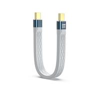 Câble USB court 4 câbles USB flexibles de 12,7 cm Thunderbolt4/3 vers 40 Gbps transfert de données 240 W