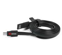 Crosscall CP.PE.NR000, 1,2 m, USB A, Micro-USB B, USB 2.0, Mâle/Mâle, Noir, Rouge
