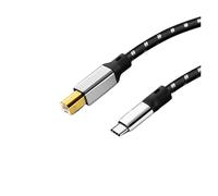 Câble Usb Dac Todn Type C À B Stéréo Hifi 6N OFC Audio Numérique De Données For Téléphone Portable(0.5m)