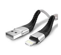 Câble Usb De Charge Rapide 3A Pour Iphone 14 13 12 11 Pro Max Xsxxr 6 6S 7 8 Plus Ipad Mini,Cordon De Chargeur De Téléphone Portable,Fil De Données 3M.Blanc.1M