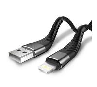 Câble Usb De Charge Rapide 3A Pour Iphone 14 13 12 11 Pro Max Xsxxr 6 6S 7 8 Plus Ipad Mini,Cordon De Chargeur De Téléphone Portable,Fil De Données 3M.Black.1M