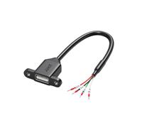 Câble USB de connexion prototype avec conducteurs étiquetés, de cochon en feuille tressée pour la réparation, équipement interne, câble de câblage USB, fils de borne, conducteurs dénudés, de