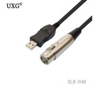 Câble USB de liaison de Microphone, adaptateur de câble XLR mâle et femelle pour ordinateur portable MAC 2019, nouveau