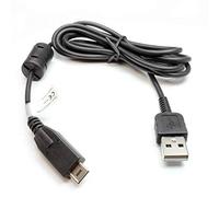 Câble USB de rechange compatible pour appareil photo numérique Panasonic Lumix DMC-FT1, DMC-FT2, DMC-FZ35, DMC-FZ38, FZ40, FZ45, FZ100, GF2, GH1, GH2, TS1, TS2, TZ6, TZ7, TZ10, TZ65, ZS1, ZS3, ZS6,