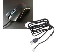 Câble USB de remplacement pour souris razer Mamba Elite, 1.8m, câble de données en PVC, pièce de rechange, accessoire de réparation 101A