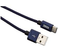 Câble USB de Synchronisation et de Charge, 2 Mètre Longueur, Bleu