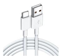 Cable USB de Type C 2A Câble Chargeur rapide Blanc