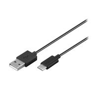 Goobay Câble USB 2.0 45735 USB-A vers USB-C 1 m Noir 3 A