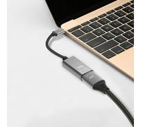 Câble USB de Type C vers Displayport 1.4, convertisseur mâle vers femelle DP, cordon adaptateur pour télévision domestique, PC de bureau, outils portables