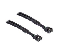 Câble USB - DeLOCK - 50 cm - Connecteur USB 10 broches - Noir