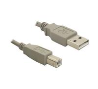 Câble USB DeLOCK - Type A 4 broches mâle vers Type B 4 broches mâle - 1.8m