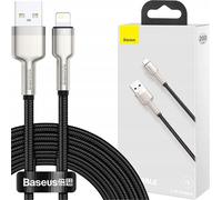 Câble Usb Do Lightning Baseus Cafule, 2.4A, 1M (Czarny)