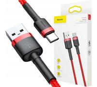 Cable Usb Do Usb-C Baseus Cafule 2A 2M (Czerwony)