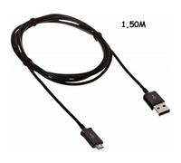 CÂBLE USB ECB-DU4AWE ORIGINAL SAMSUNG BLANC S4 / NOTE2 / NOTE4 1,50 METRE NOIR
