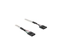 - Câble USB - embase USB 2.0 à 4 broches (F) pour connecteur 2.0 USB 5 broches (F) - 50 cm