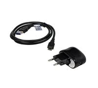 Câble USB et Chargeur Secteur Compatible avec Blackview Wave 2C, USB 3.0, 2000mA, câble de 1 mètre