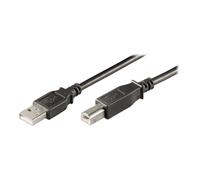 Ewent Câble USB 2.0 pour imprimante Black – 3 m – Type A mâle vers Type B mâle