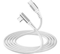 Bigben Connected Câble USB Force Power Lite USB-C coudé 24 broches 3 A 2 m 60 W blanc