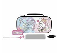 Konix Hello Kitty Pack d'accessoires Gaming Starter Kit Nintendo Switch, Switch Lite et Switch OLED - Housse - Verre trempé - Boîtier Jeux - Écouteurs