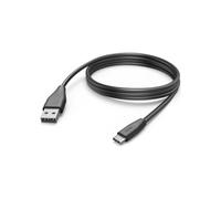 Câble USB - Hama - 00201597 - 3 m - USB 2.0 - USB C et A - Noir
