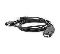 Câble USB HDTV 1080P, Mise en Miroir et Chargement pour Smartphones IOS vers Moniteur TV, Conception Compacte et Légère