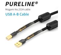 Câble Usb Hifi Pour Encodage Dac,Câble De Mise À Niveau,Port A-B,Câble Mélangeur D'ordinateur,Carte Son,Microphone,Imprimante - Type Black-0.75m