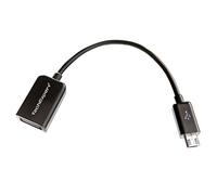 Cable USB Host/OTG Adaptateur Noir pour Samsung Galaxy Tab 3 T3100 T3110 P5200 P5210 P5220 Galaxy Tab S 8.4 et 10.5 Pouces Galaxy Note 10.1 2014 Galaxy S2 S3 S4