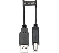Cable USB Imprimante 1m Compatible avec Epson Expression Home XP-235 / XP-245 / XP-332 / XP-335 XP-342 XP-432 / XP-442 / XP-760 / EcoTank ET-4500 / WorkForce WF-2630 Cordon Imprimantes 1 metres (1 m)