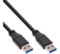 InLine Câble USB 35203 USB 3.0 30 cm USB A mâle – Mini-USB B mâle Noir