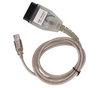 Câble USB K + OBD2, Interface USB D'outil de Diagnostic de Numérisation K + OBD2 avec Remplacement de CD pour la Série 3 E46 E83 E90