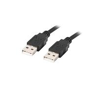 Lanberg CA-USBA-20CU-0010-BK câble USB USB 2.0 1 m Noir