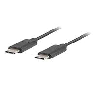 Câble USB 2.0 Type-C Lanberg M/M 1 m Noir