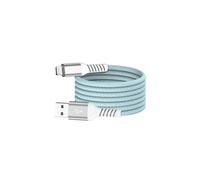 câble USB /Lightning magnétique, USB 2,0 - 5V/2,4A / 12W, 1mètre Bleu
