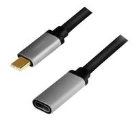 Câble USB 3.2, fiche mâle USB-C-femelle USB-C, 0,5m