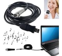 Câble USB mâle vers XLR femelle, 3M, pour Microphone, nouveau