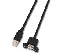 EFB Elektronik K5291SW.3V2 Câble USB 2.0 3m Noir - Connecteur USB-A Mâle vers USB-A Femelle - Débit max 480 Mbit/s