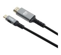 Câble USB/Micro, 2 Mètre Longueur, Gris/Noir