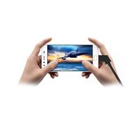 WE Câble USB vers Micro USB 2.0 1m Compatible avec iPhone Se 2020 11 Pro Max XR X XS Max 8 Plus 7 Plus 6S Plus 6 5S 5 iPad - Fonction coudé - Noir