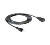 - Câble USB - Micro-USB de type B (M) pour USB (F) - USB 2.0 OTG - 50 cm