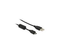 DeLOCK USB-B Mini 4 Broches Hirose mâle vers USB-A mâle 1,5 m
