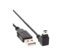 InLine 34210 câble USB 1 m USB A Mini-USB B Noir - Câbles USB (1 m, USB A, Mini-USB B, 2.0, Male connector / Male connector, Noir)